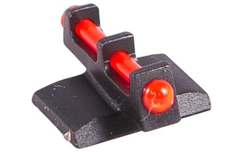 Novak Fiber optic front sight, red, .175'' high, fits kimber 1911